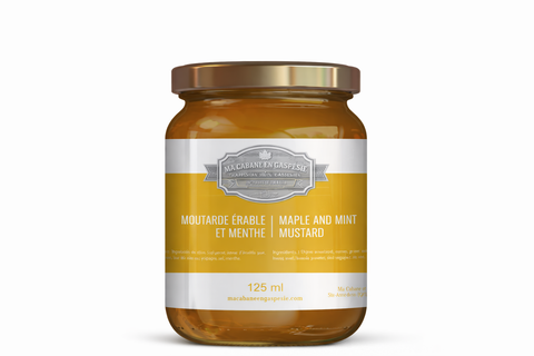 Moutarde à l’érable artisanale