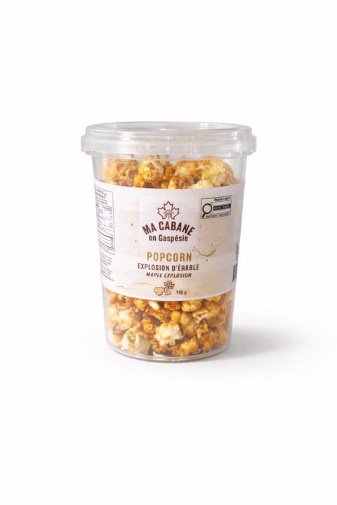 Popcorn caramélisé à l’érable