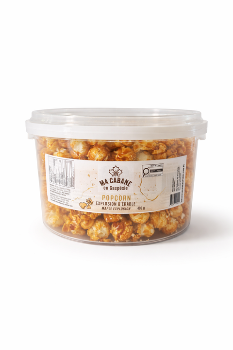 Popcorn caramélisé à l’érable