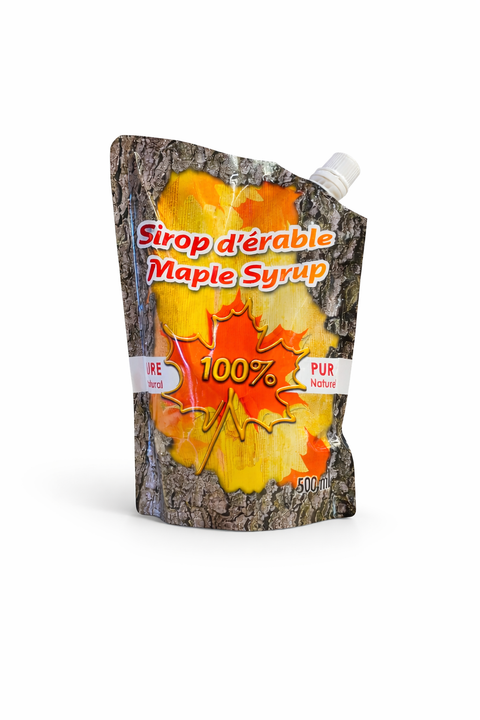 Sirop d’Érable en Pochette – Foncé