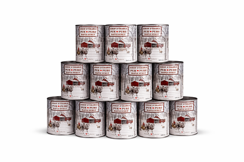 Sirop d’érable doré en canne – 540 ml